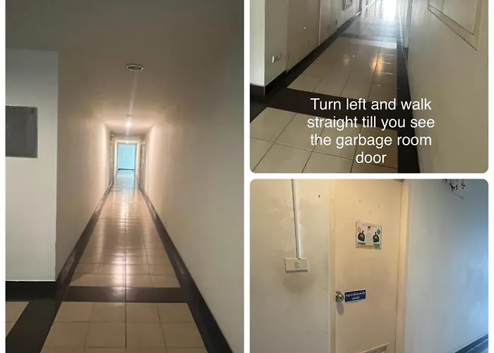 Apartment 1br 5 Min To Bts 1000mbps Fiber Wi-fi Great Location